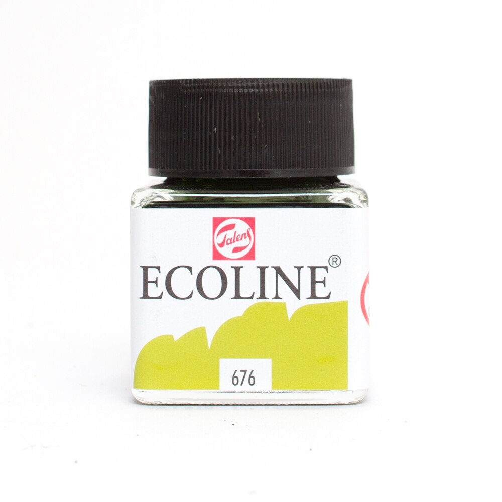 Ecoline, Liquid, Watercolor, 30ml, Jar, Grass Green